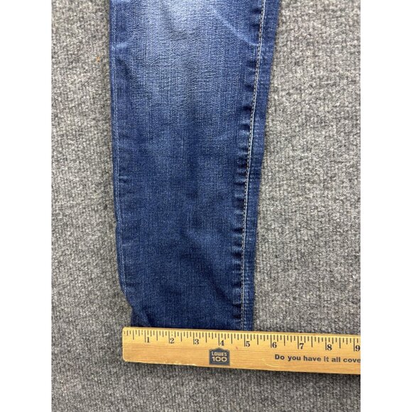 AG Adriano Goldschmied Jeans Womens 25 Blue The Stilt Roll-Up Distressed Skinny - Picture 6 of 8